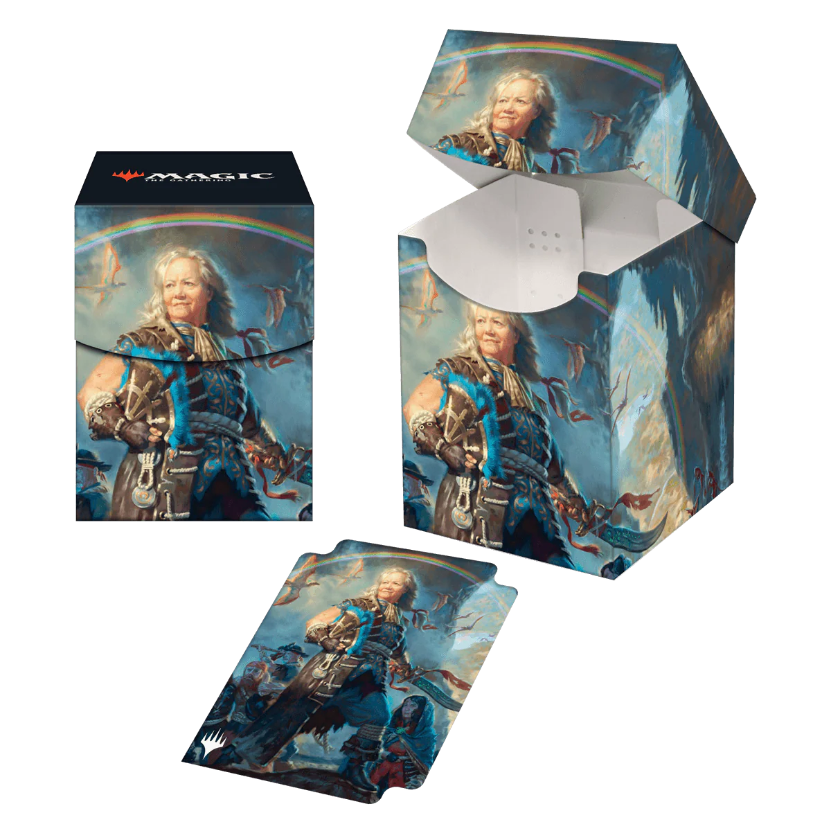 The Lost Caverns of Ixalan Admiral Brass, Unsinkable 100+ DECK BOX® for Magic: The Gathering