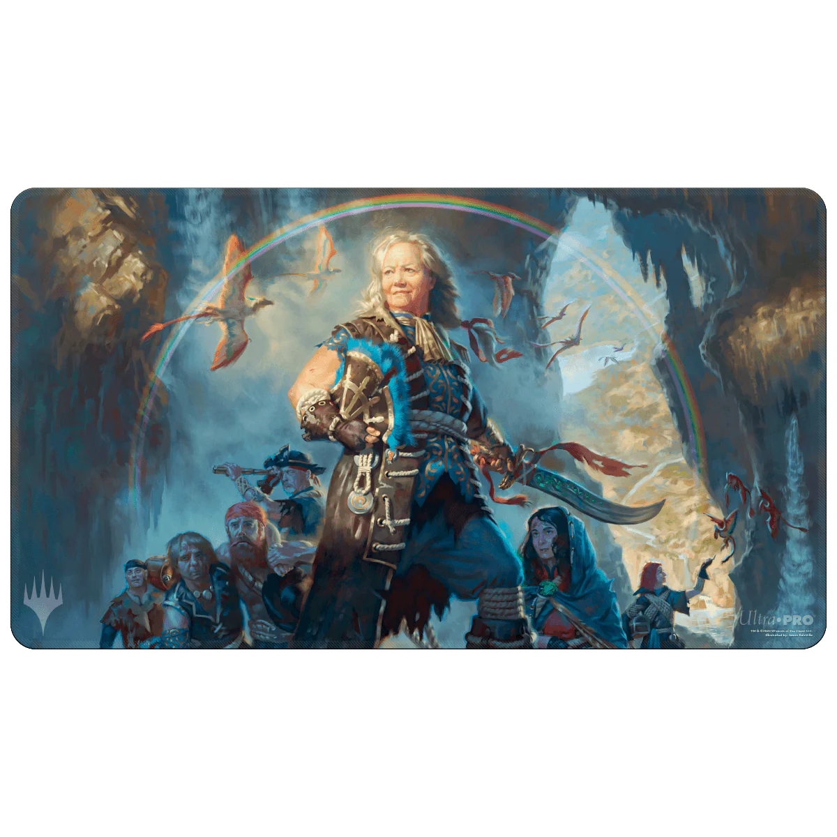 The Lost Caverns of Ixalan Admiral Brass, Unsinkable Standard Gaming Playmat for Magic: The Gathering