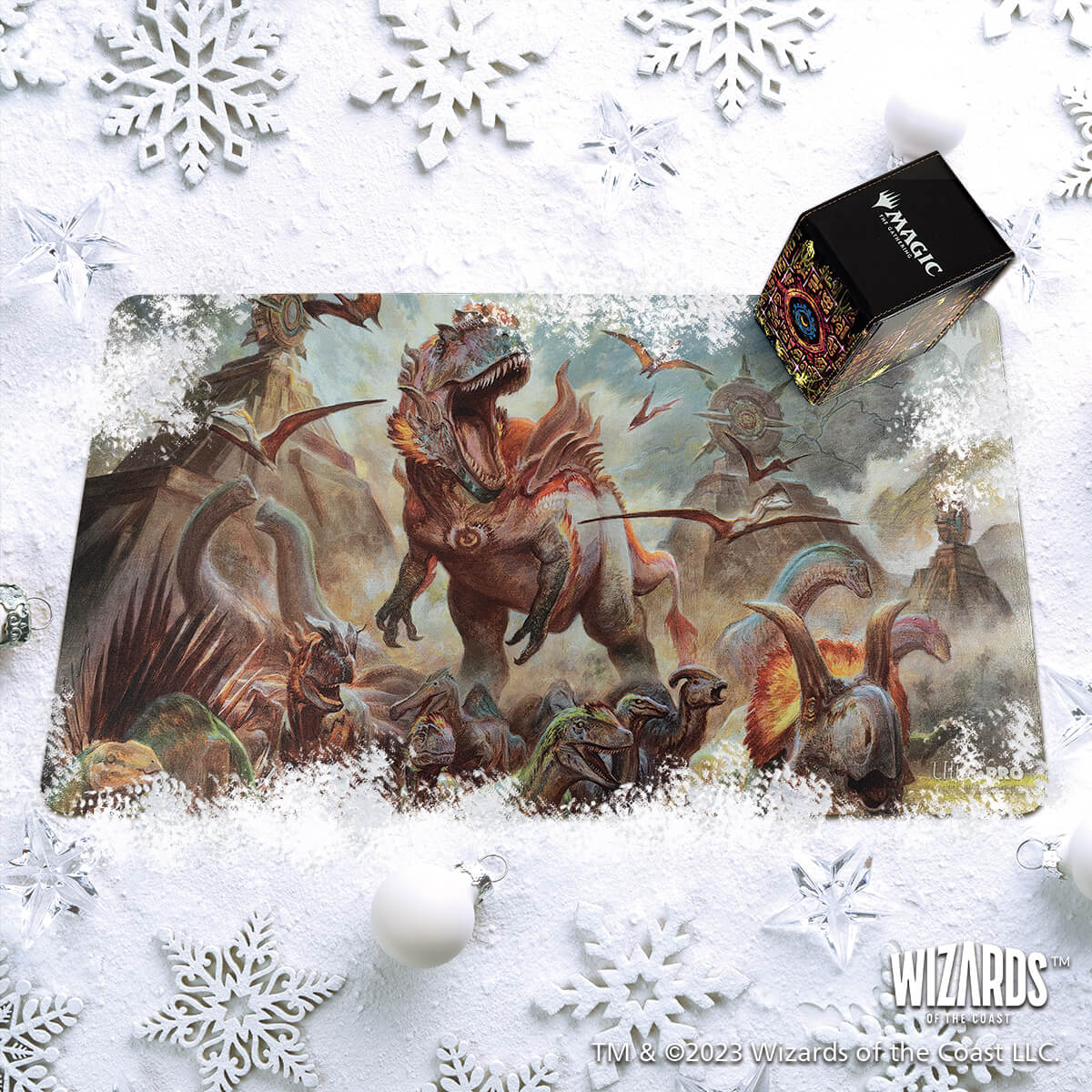 The Lost Caverns of Ixalan Gishath, Sun’s Avatar Standard Gaming Playmat for Magic: The Gathering - Image 5