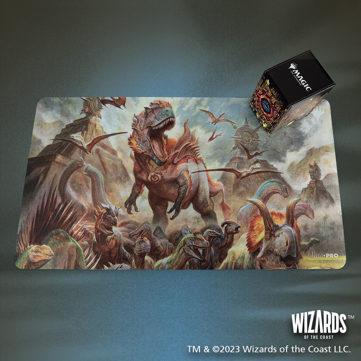 The Lost Caverns of Ixalan Gishath, Sun’s Avatar Standard Gaming Playmat for Magic: The Gathering - Image 6