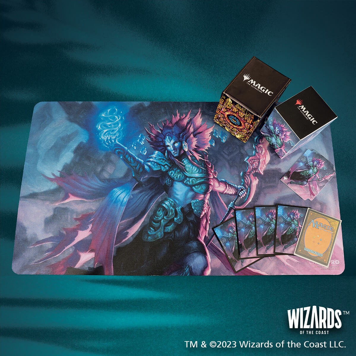 The Lost Caverns of Ixalan Hakbal of the Surging Soul Standard DECK PROTECTOR® Sleeves (100ct) for Magic: The Gathering - Image 3