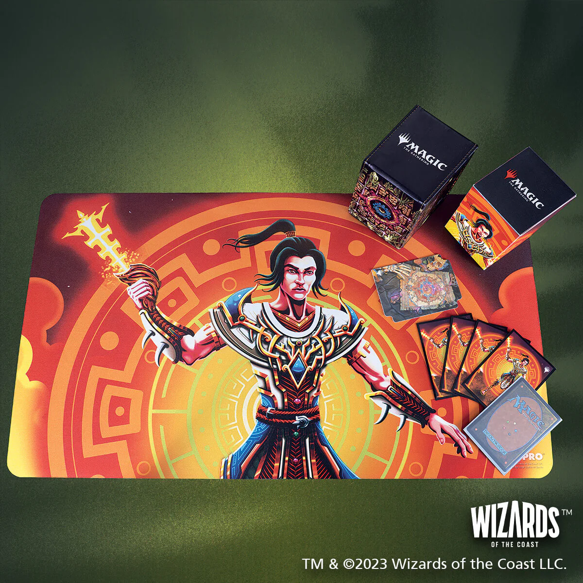 The Lost Caverns of Ixalan Kellan, Daring Traveler Standard Gaming Playmat for Magic: The Gathering - Image 5