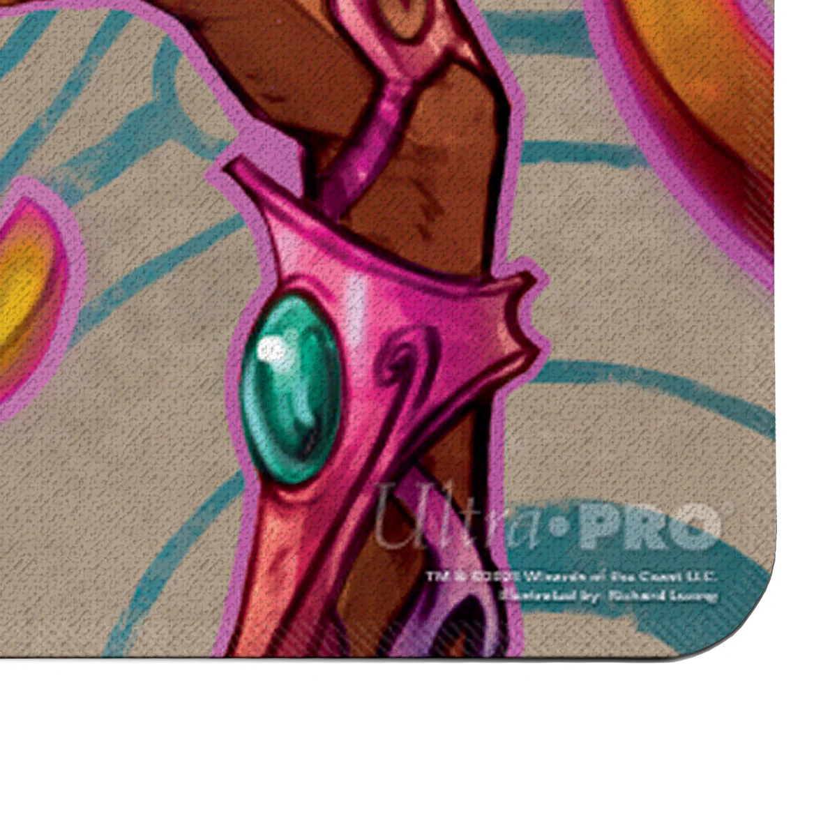 The Lost Caverns of Ixalan Saheeli, the Sun’s Brilliance Standard Gaming Playmat for Magic: The Gathering - Image 3