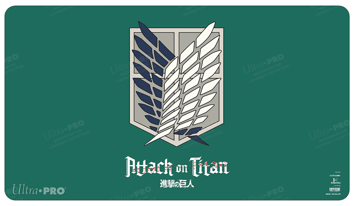 The Survey Corps Standard Gaming Playmat Mousepad for Attack on Titan