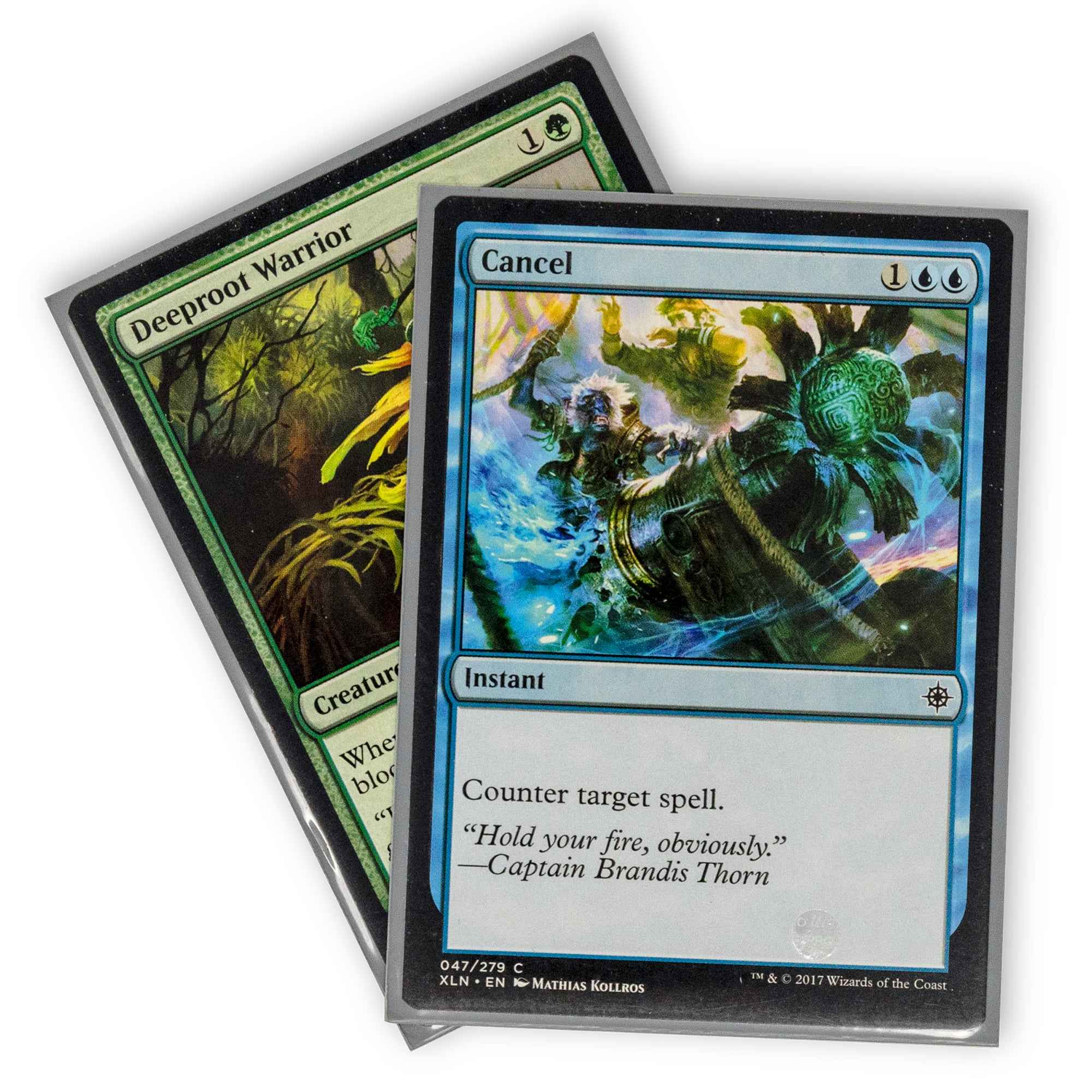 Theros Beyond Death Elspeth, Sun's Nemesis Alt Art Standard DECK PROTECTOR® Sleeves (100ct) for Magic: The Gathering - Image 2