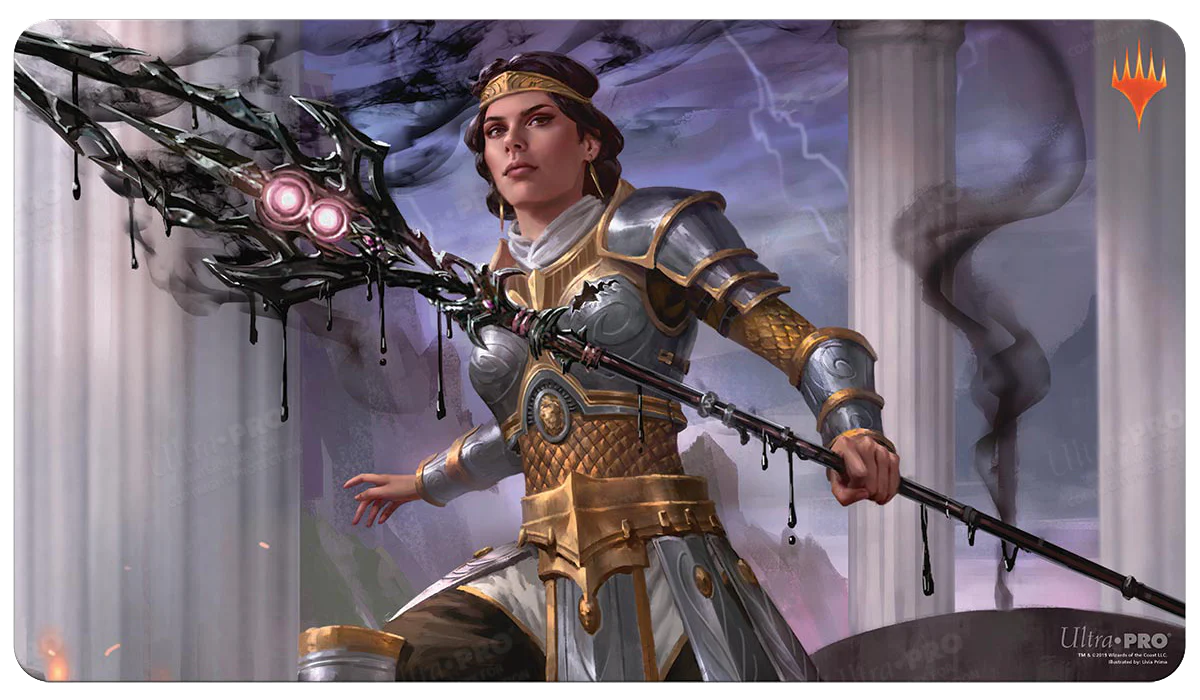 Theros Beyond Death Elspeth, Sun's Nemesis Standard Gaming Playmat for Magic: The Gathering
