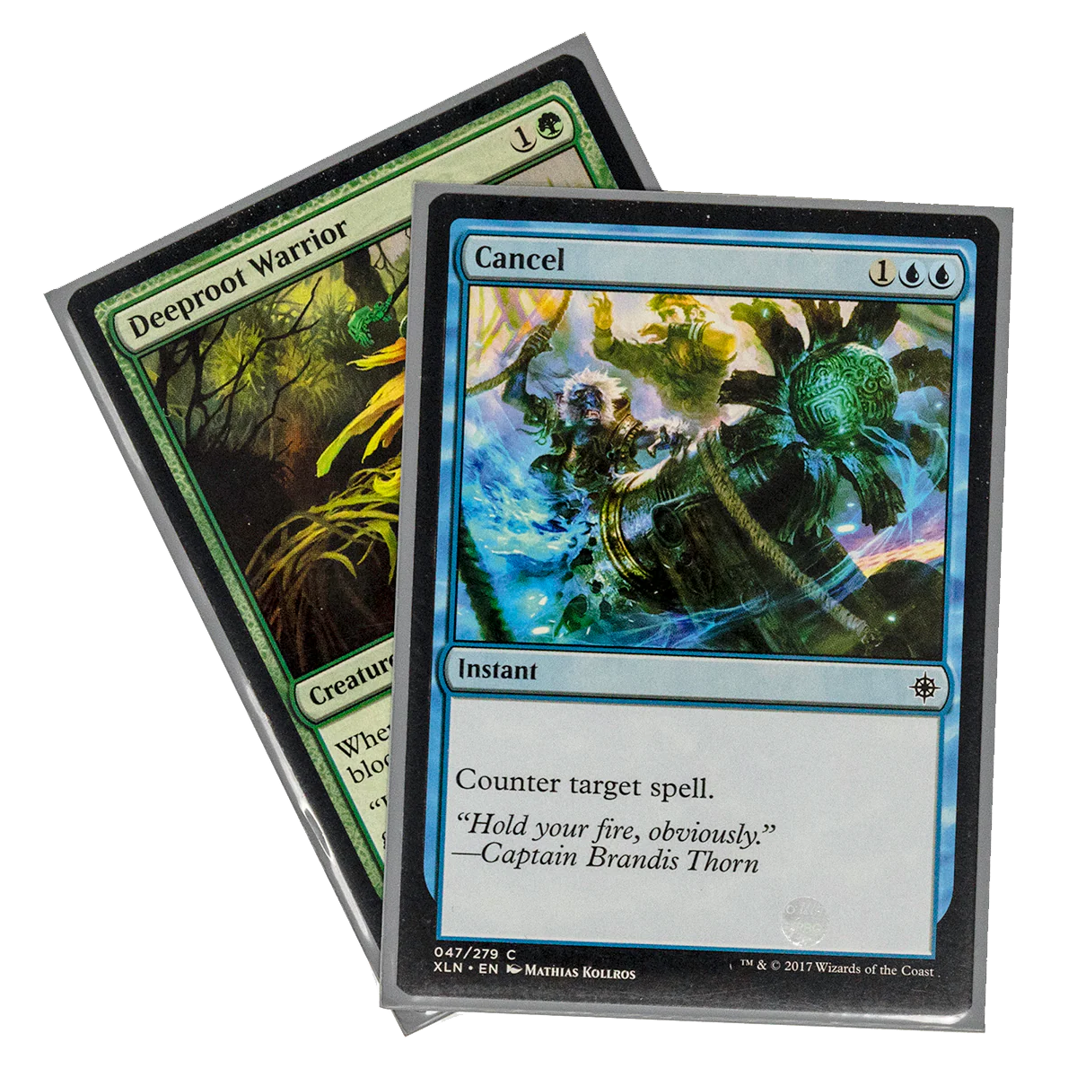 Theros Beyond Death Nylea, Keen-Eyed Alt Art Standard DECK PROTECTOR® Sleeves (100ct) for Magic: The Gathering - Image 2