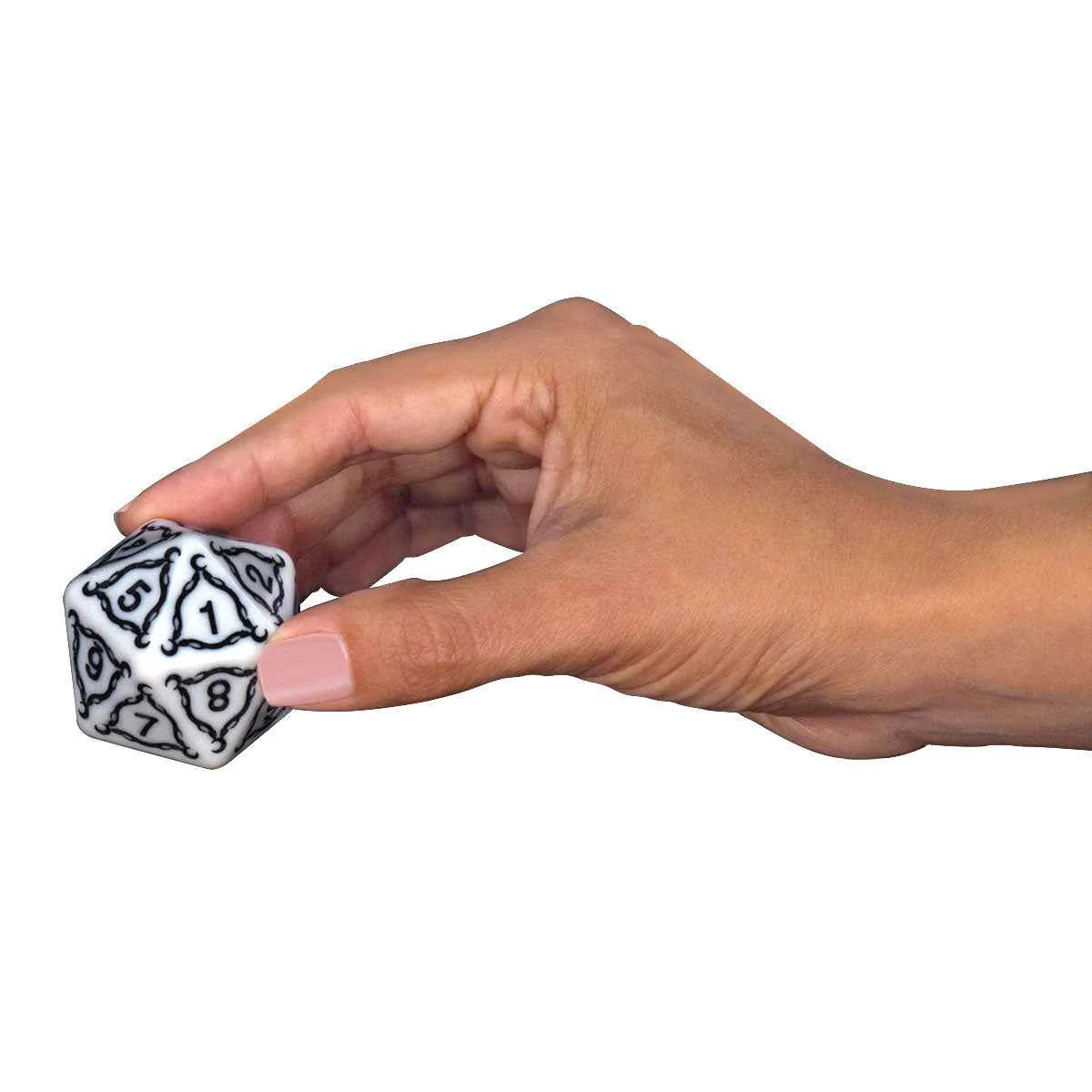 Titan Jumbo Ivory D20 RPG Dice - Image 3