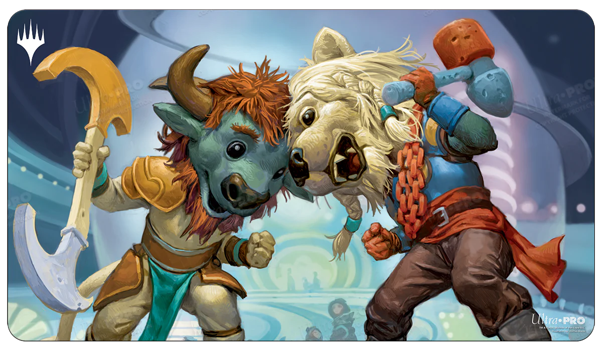 Unfinity Face Off Standard Gaming Playmat for Magic: The Gathering