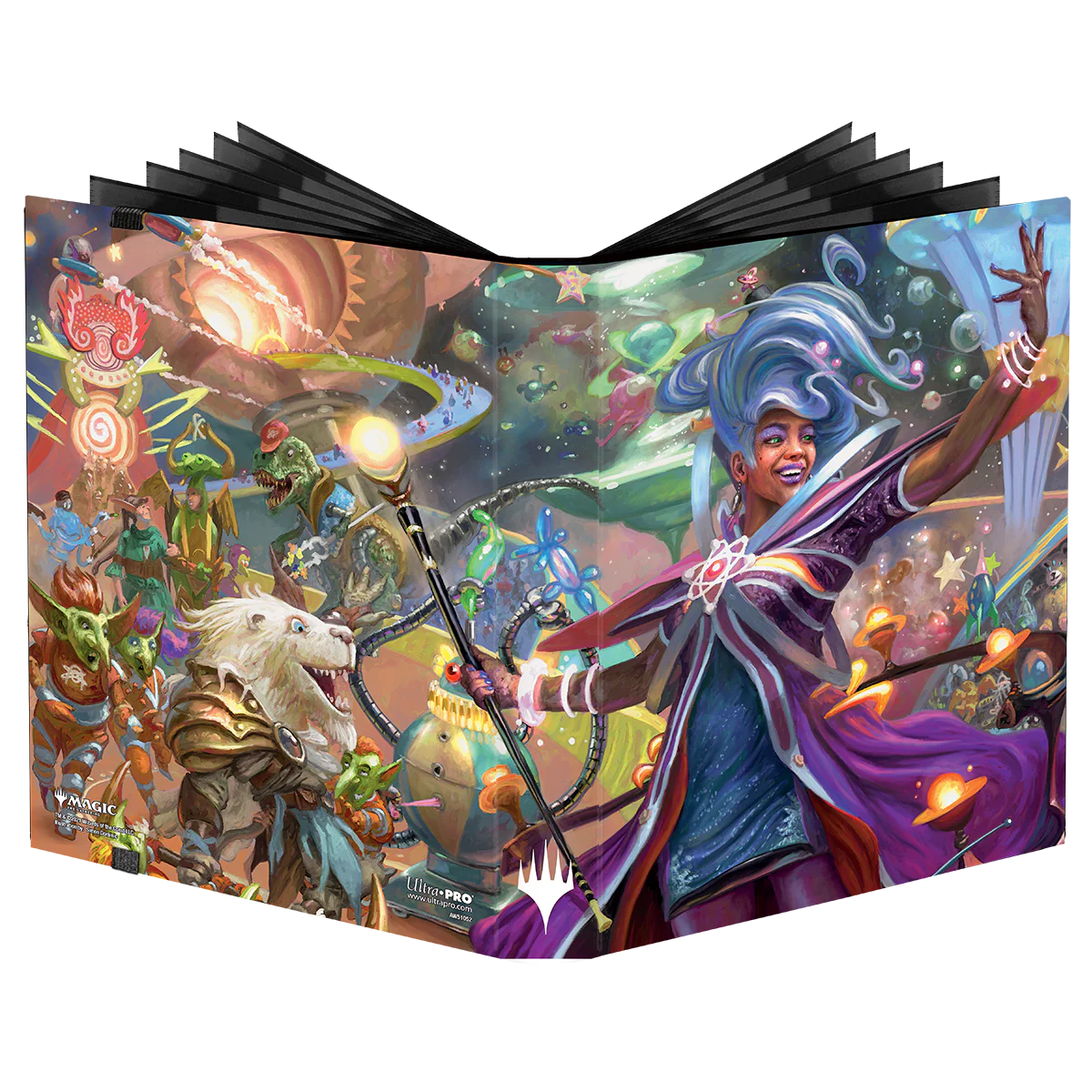 Unfinity Myra Key Packaging Art 9-Pocket PRO-BINDERĀ® for Magic: The Gathering