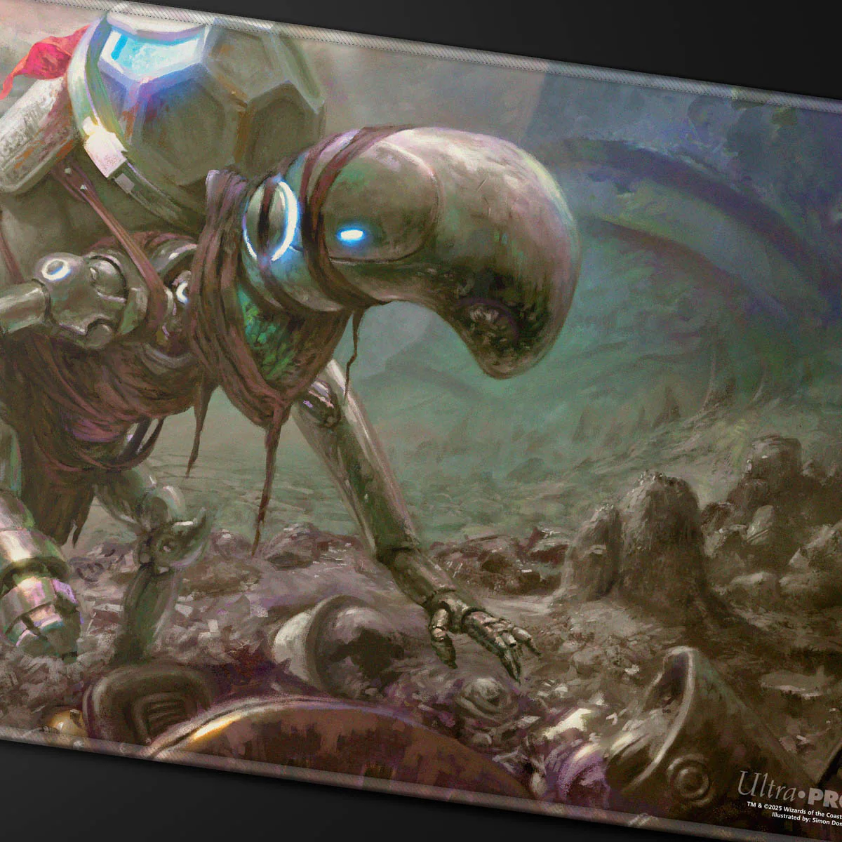 Commander Series #7 Urtet, Remnant of Memnarch Stitched Playmat for Magic: The Gathering - Image 2