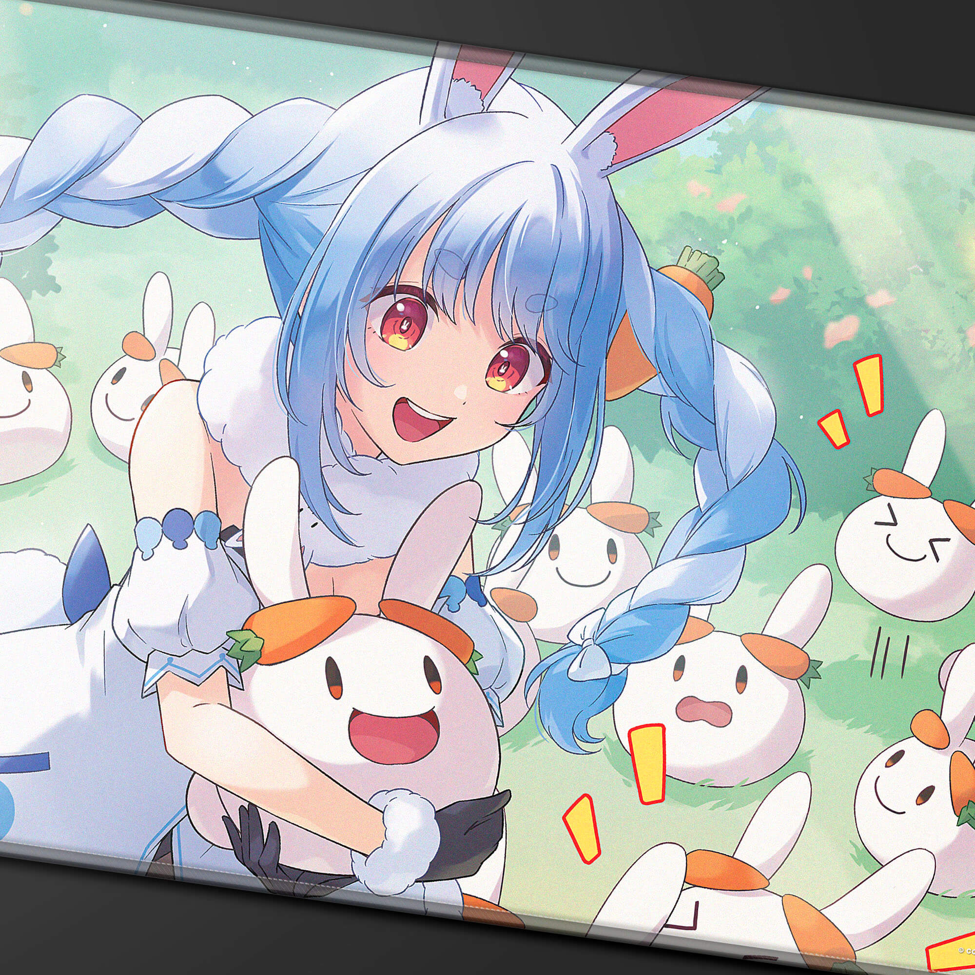 Usada Pekora Stitched Playmat for the hololive OFFICIAL CARD GAME - Image 2