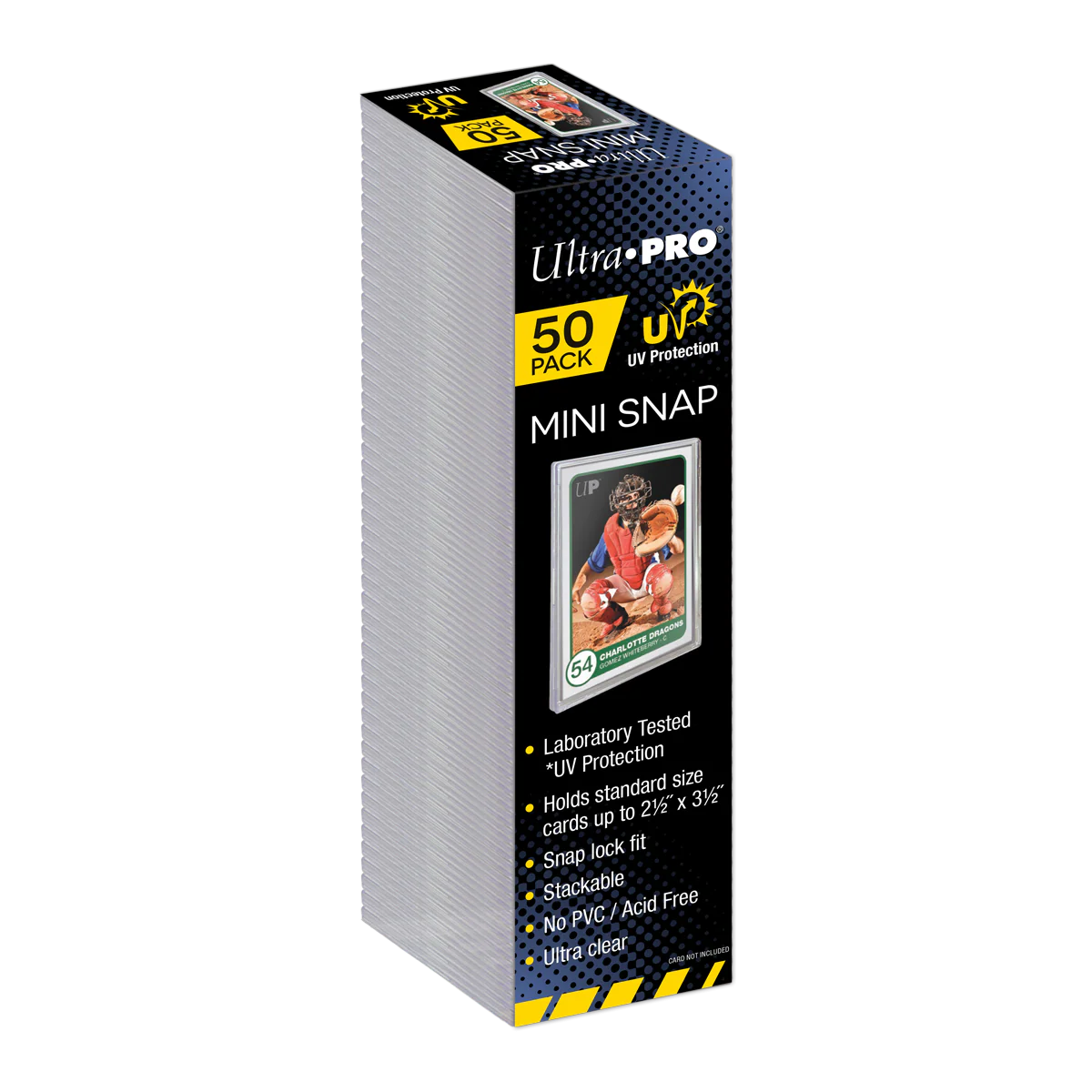 UV MINI SNAP® Card Holders (50ct)