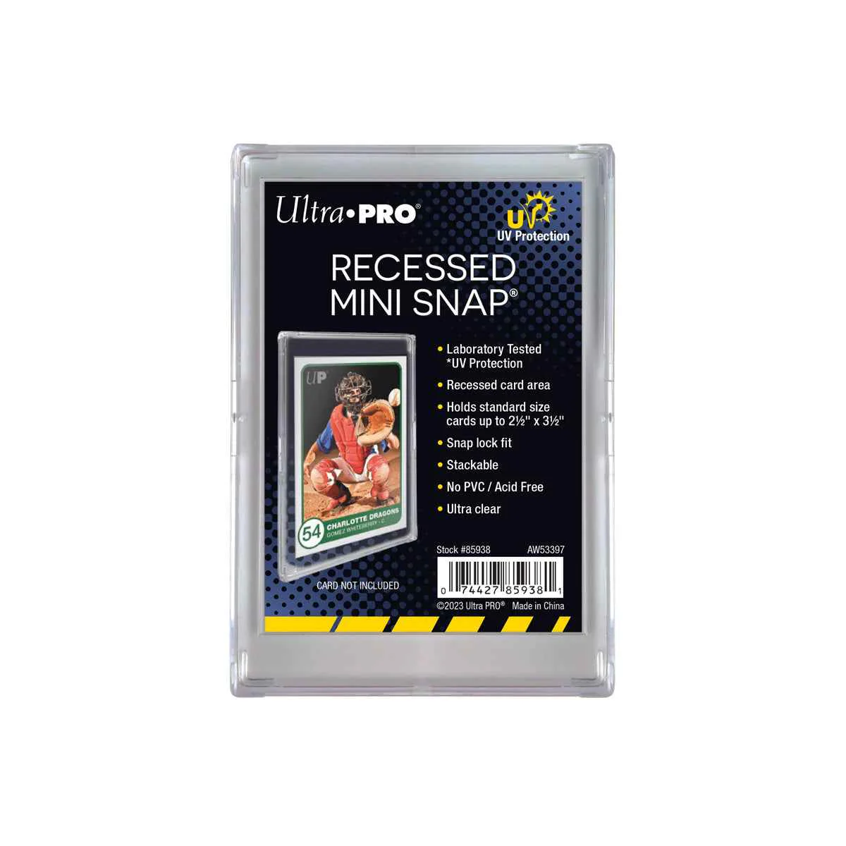 UV Recessed Snap Card Holder - Image 2