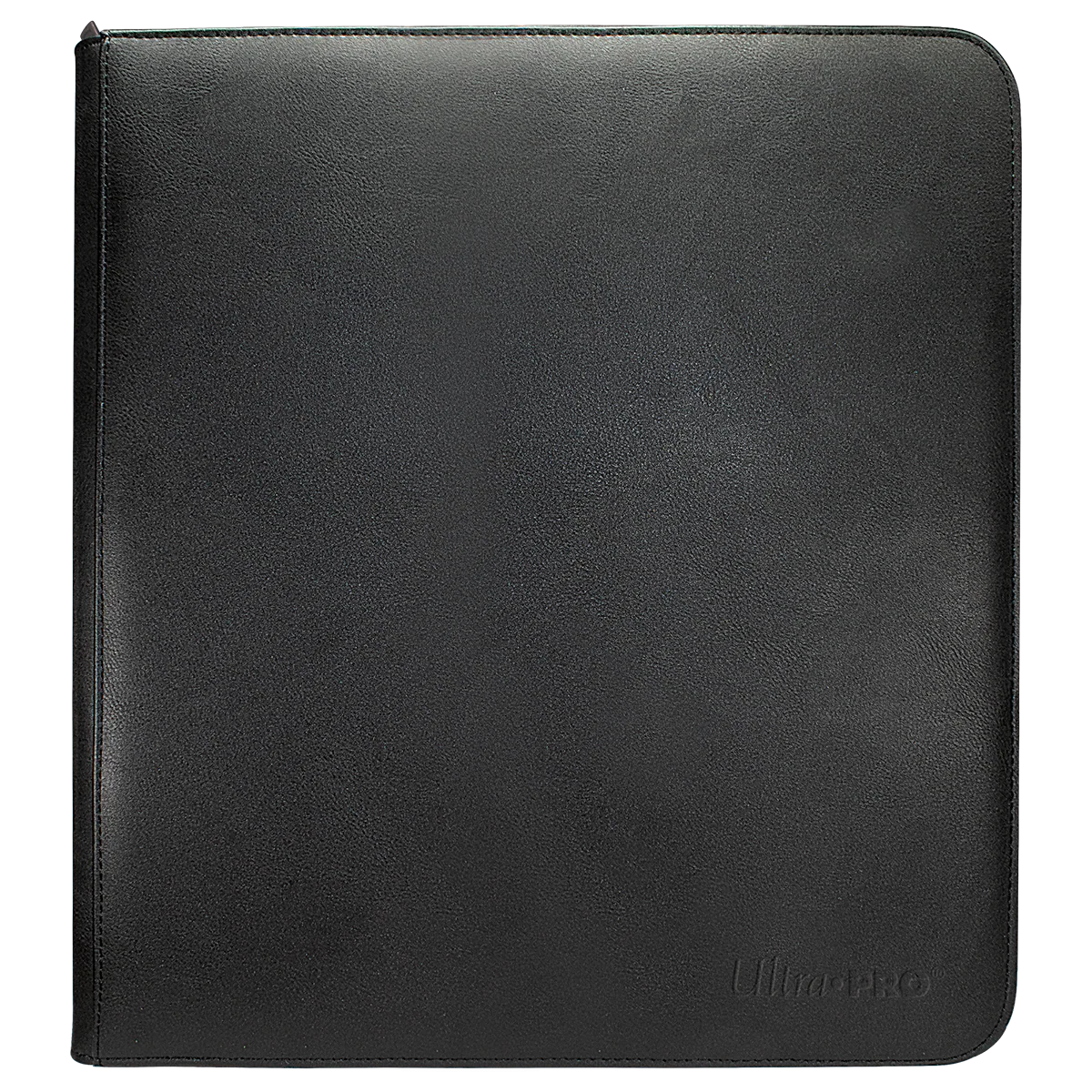 Vivid Black 12-Pocket Zippered PRO-BINDER® Album
