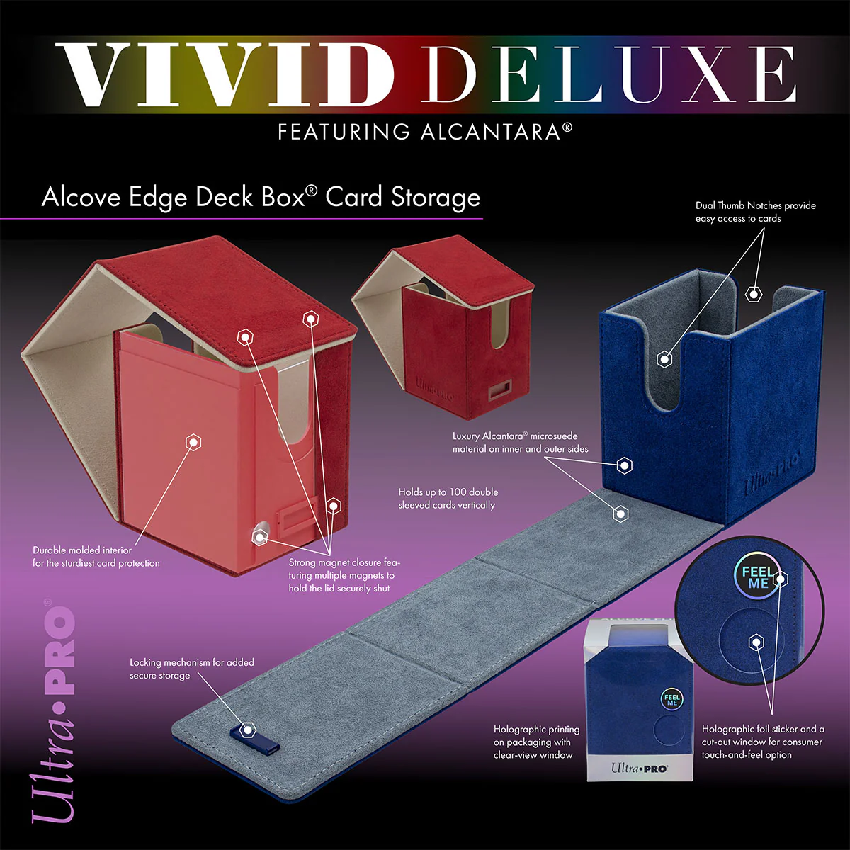 Vivid Deluxe ALCOVE® Flip DECK BOX® - Image 2