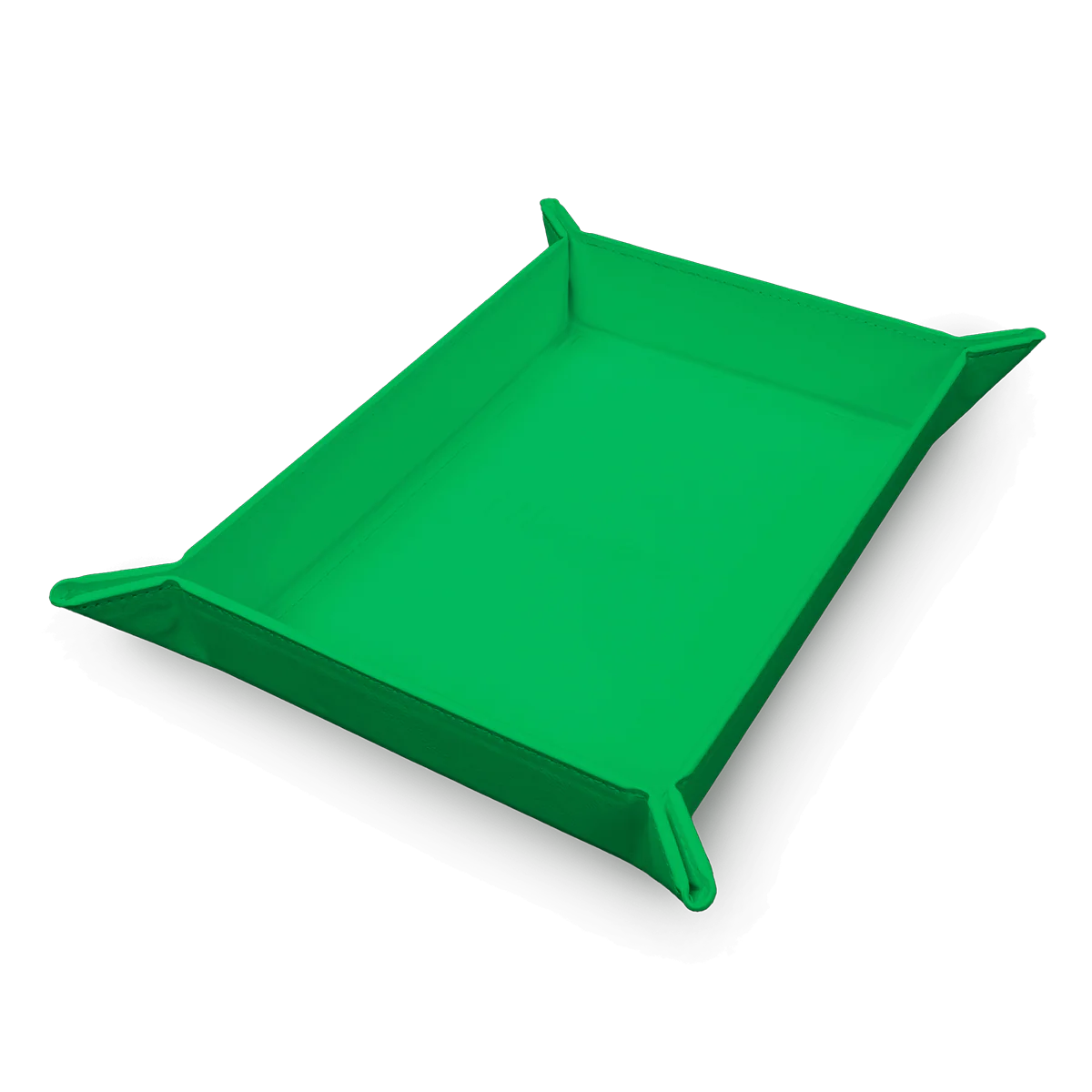 Vivid Magnetic Folding Dice Tray - Green