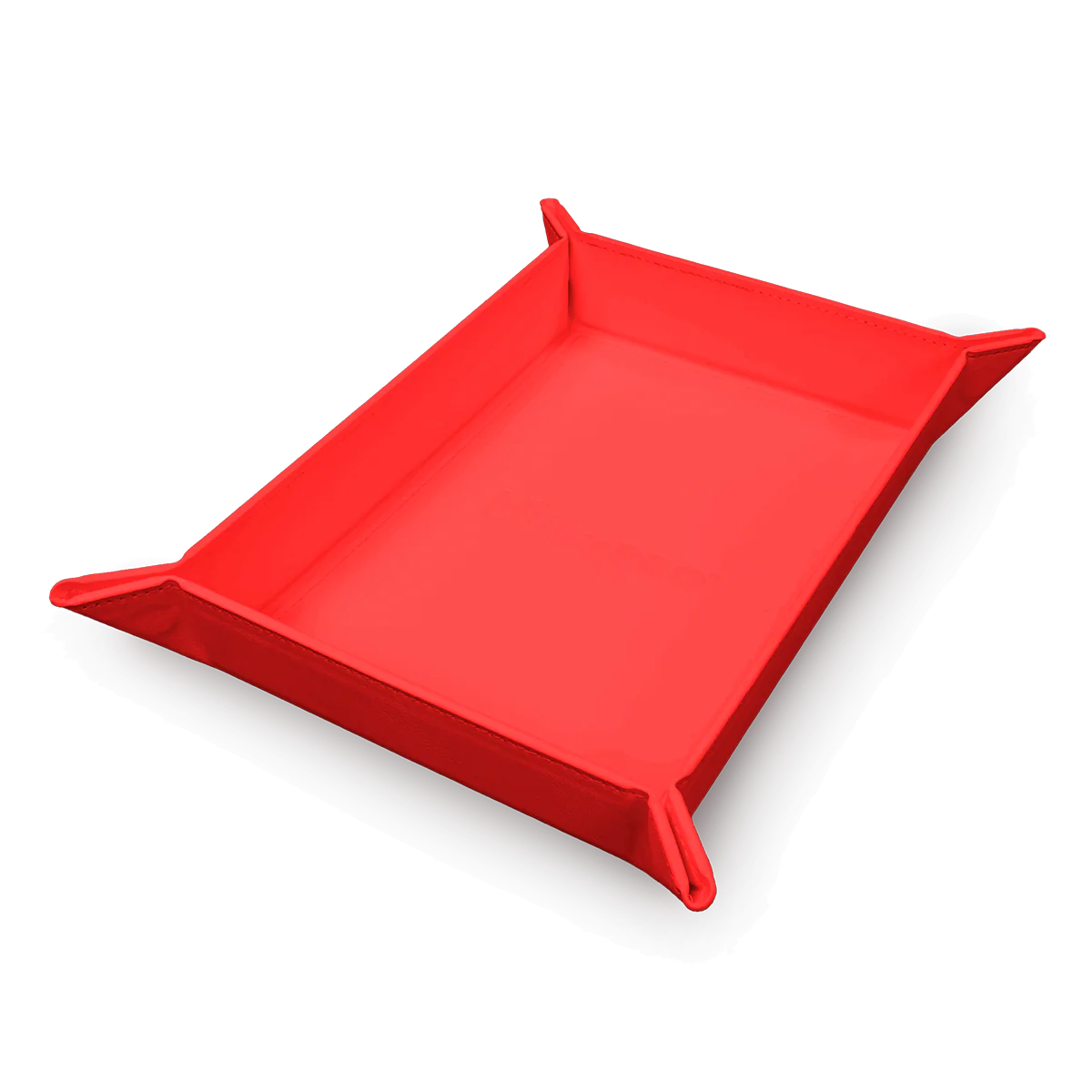 Vivid Magnetic Folding Dice Tray - Red