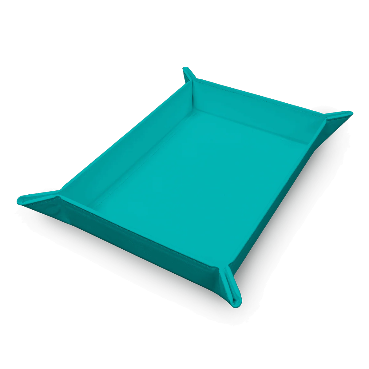 Vivid Magnetic Folding Dice Tray - Teal