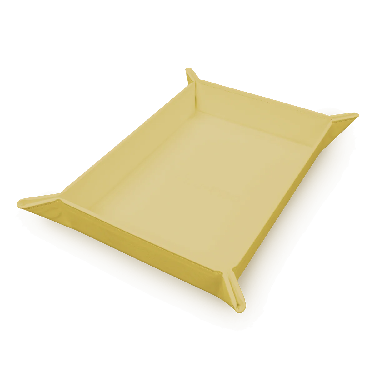 Vivid Magnetic Folding Dice Tray - Yellow