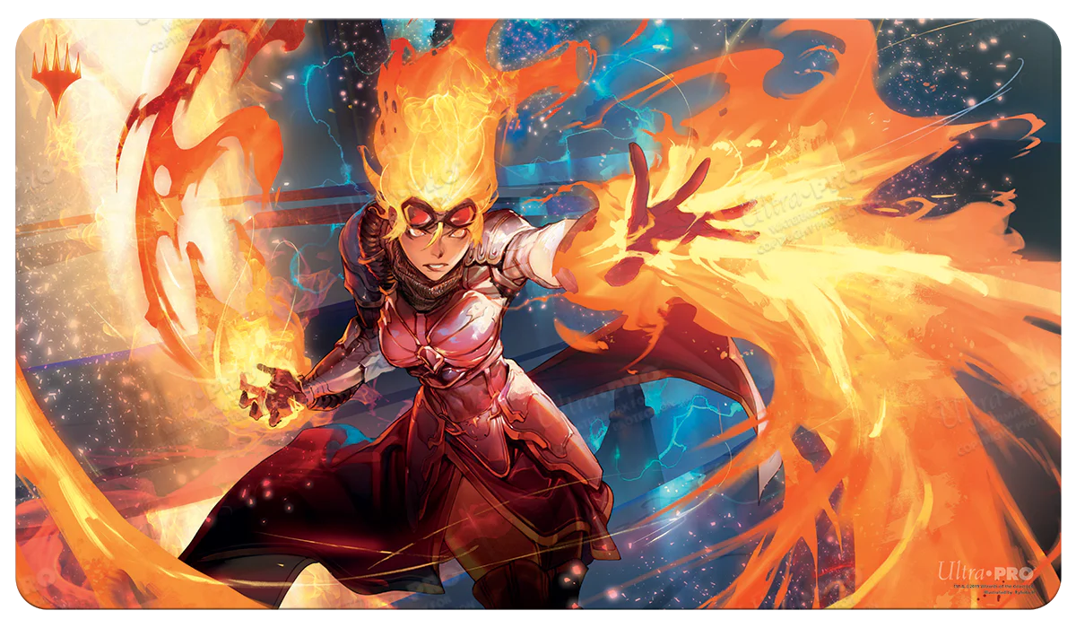 War of the Spark (WAR) Chandra Alt Art Standard Gaming Playmat for Magic: The Gathering