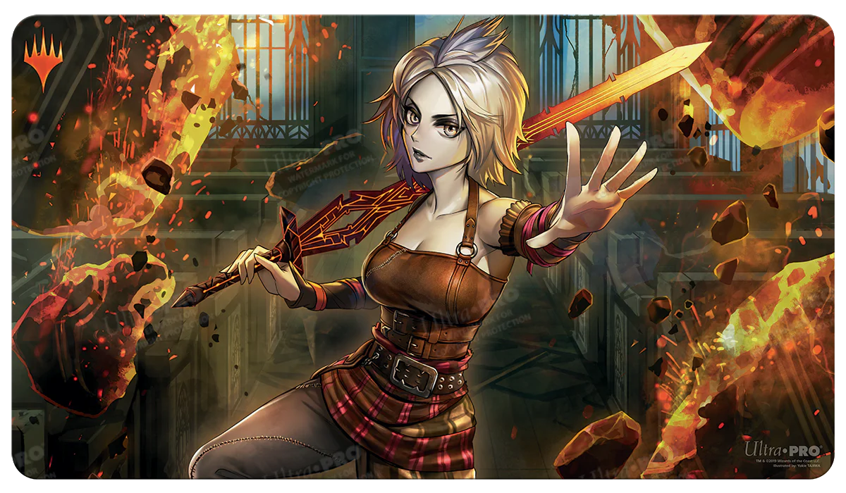 War of the Spark (WAR) Nahiri Alt Art Standard Gaming Playmat for Magic: The Gathering