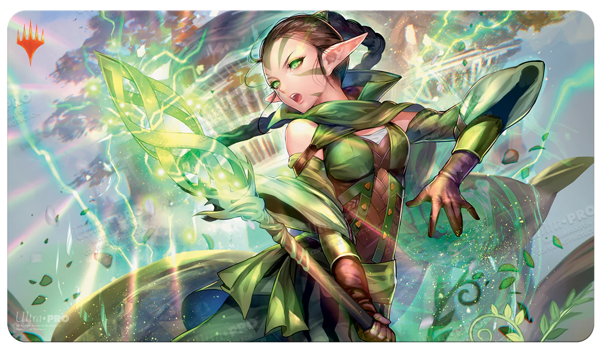 War of the Spark (WAR) Nissa Alt Art Standard Gaming Playmat for Magic: The Gathering