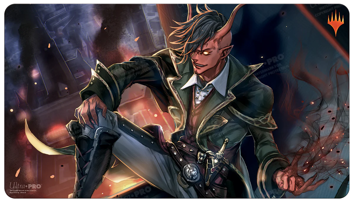 War of the Spark (WAR) Tibalt, Rakish Instigator Alt Art Standard Gaming Playmat for Magic: The Gathering