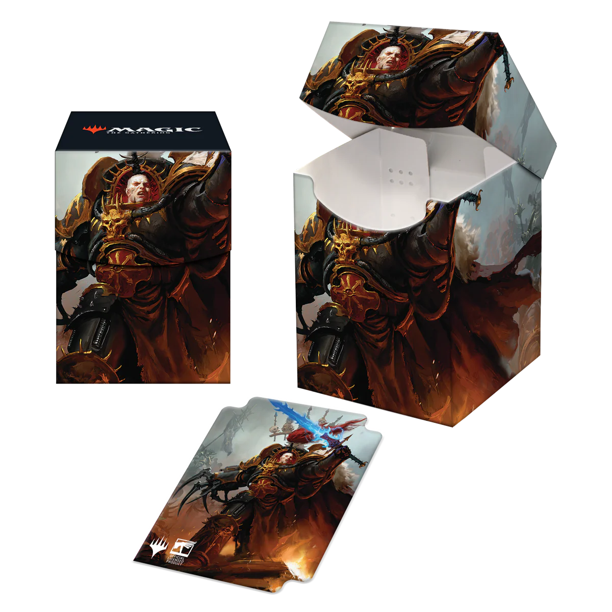 Warhammer 40K Commander Abaddon the Despoiler 100+ DECK BOX® for Magic: The Gathering