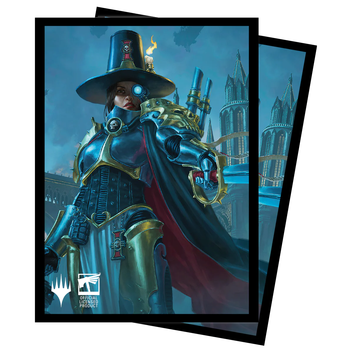 Warhammer 40K Commander Inquisitor Greyfax Standard DECK PROTECTOR® Sleeves (100ct) for Magic: The Gathering