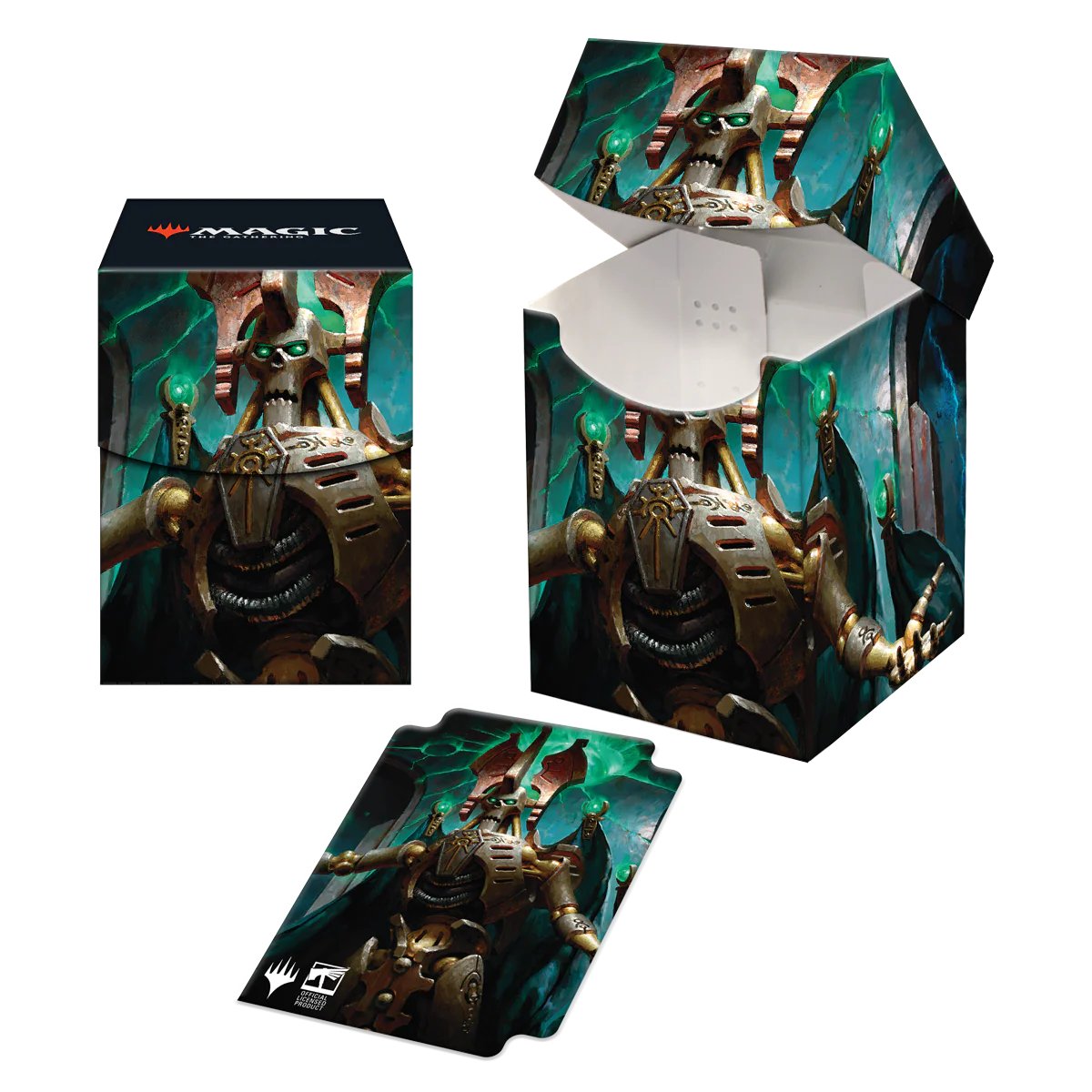 Warhammer 40K Commander Szarekh, the Silent King 100+ DECK BOX® for Magic: The Gathering