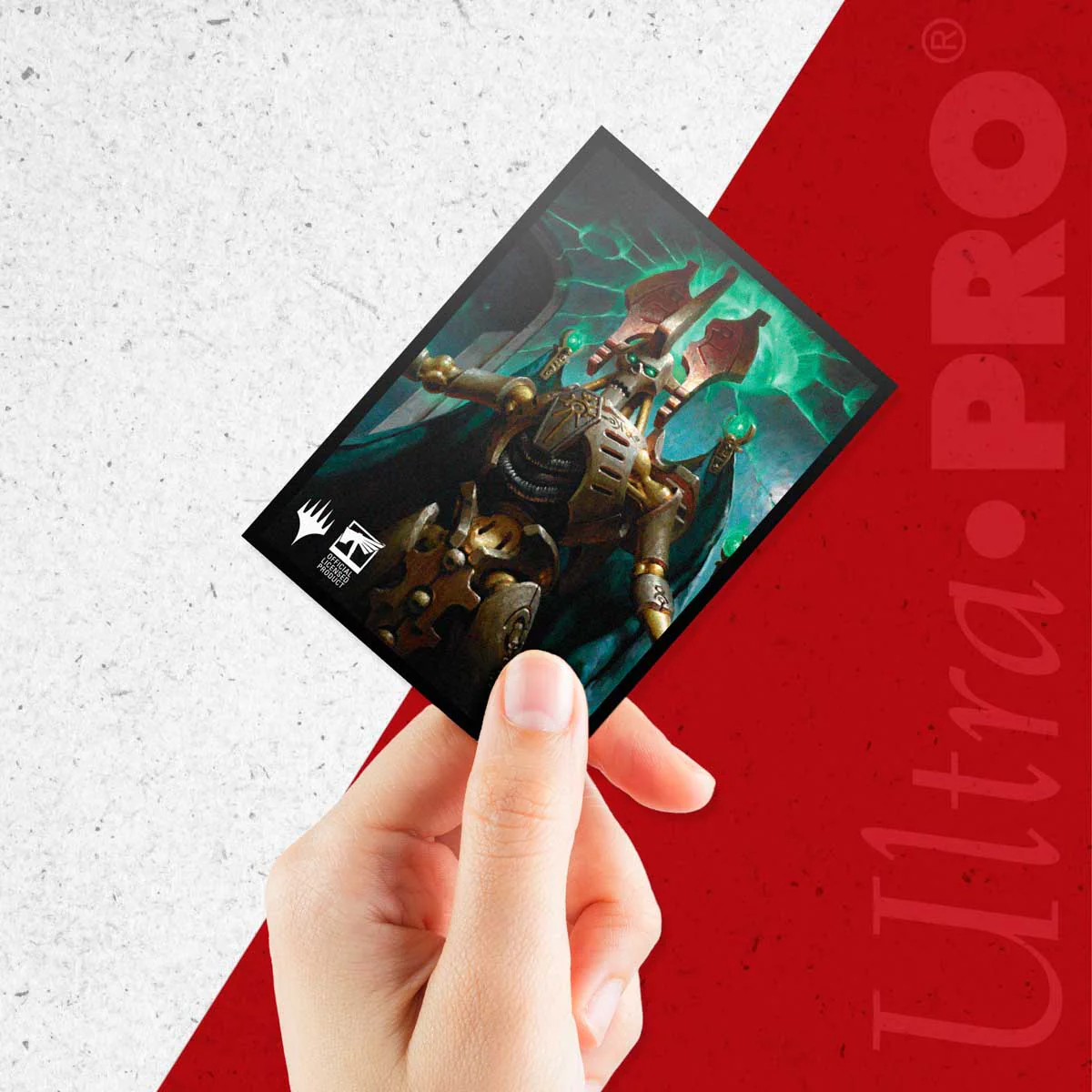 Warhammer 40K Commander Szarekh, the Silent King Standard DECK PROTECTOR® Sleeves (100ct) for Magic: The Gathering - Image 2