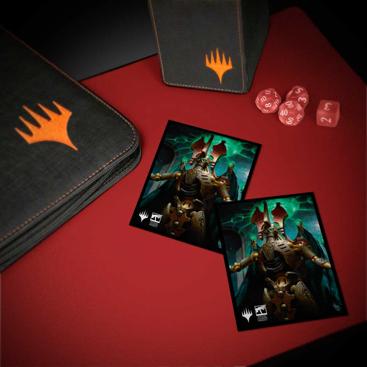 Warhammer 40K Commander Szarekh, the Silent King Standard DECK PROTECTOR® Sleeves (100ct) for Magic: The Gathering - Image 3