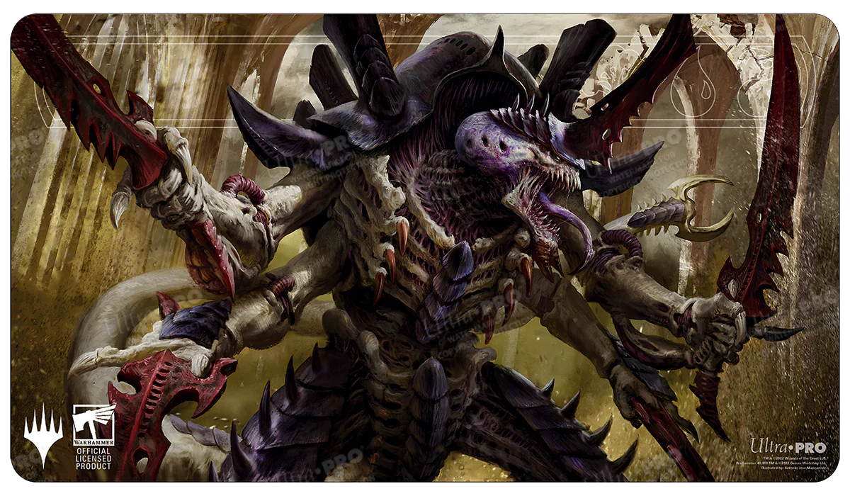 Warhammer 40K Commander The Swarmlord Standard Gaming Playmat for Magic: The Gathering