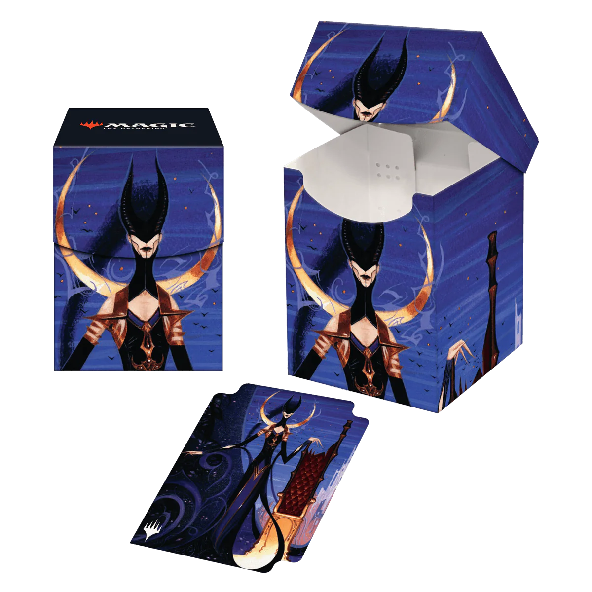 Wilds of Eldraine Ashiok, Wicked Manipulator (Adventure Frame) 100+ DECK BOX® for Magic: The Gathering