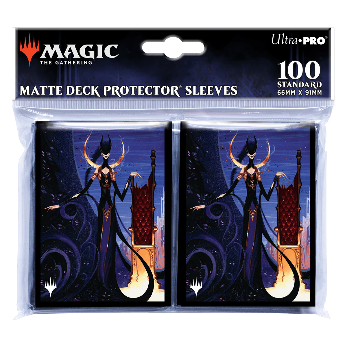 Wilds of Eldraine Ashiok, Wicked Manipulator Standard DECK PROTECTOR® Sleeves (100ct) for Magic: The Gathering - Image 2