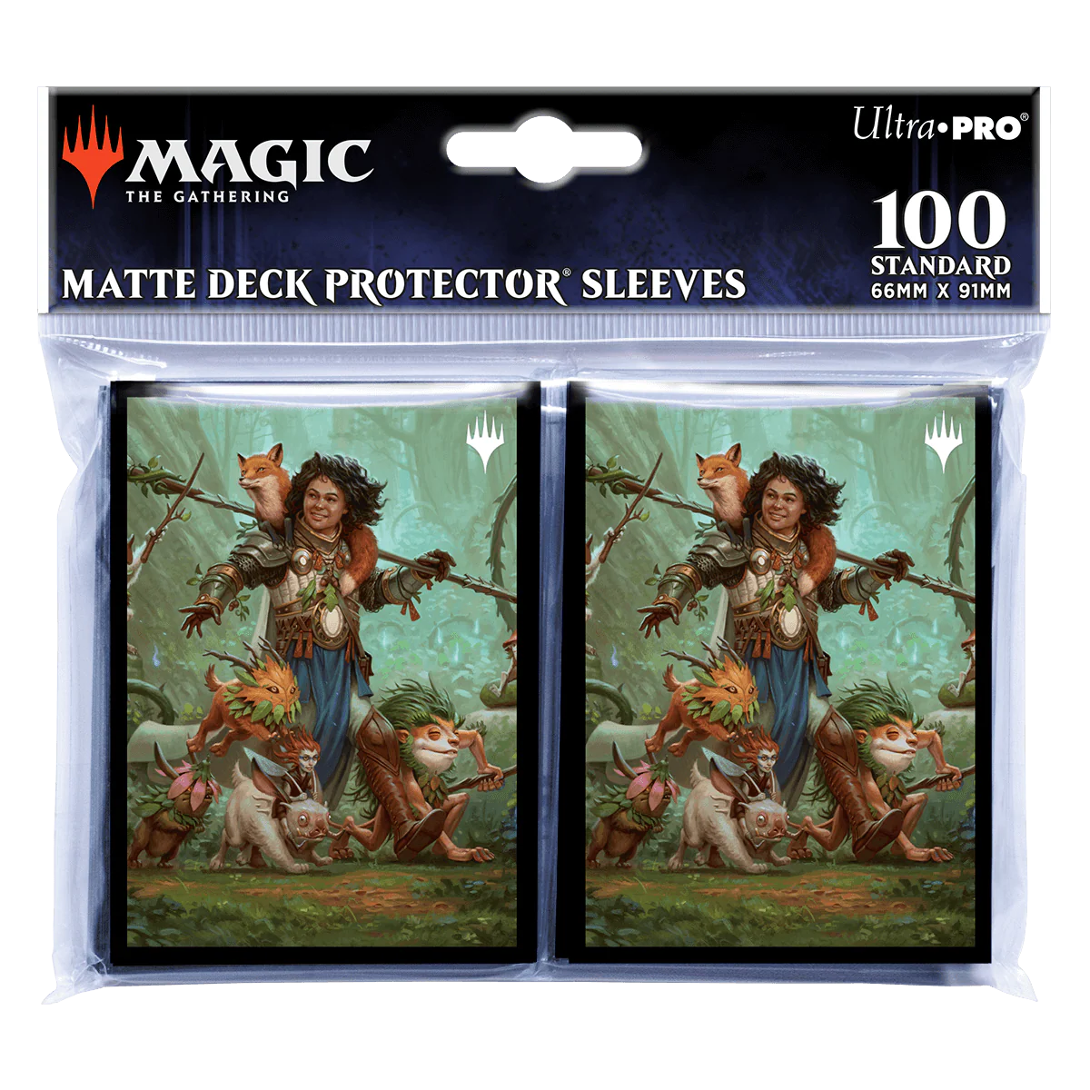 Wilds of Eldraine Ellivere of the Wild Court Standard DECK PROTECTOR® Sleeves (100ct) for Magic: The Gathering - Image 2