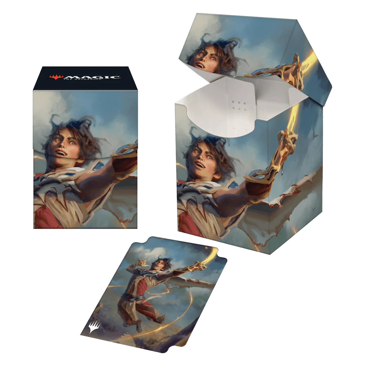 Wilds of Eldraine Kellan, the Fae-Blooded (Adventure Frame) 100+ DECK BOX® for Magic: The Gathering