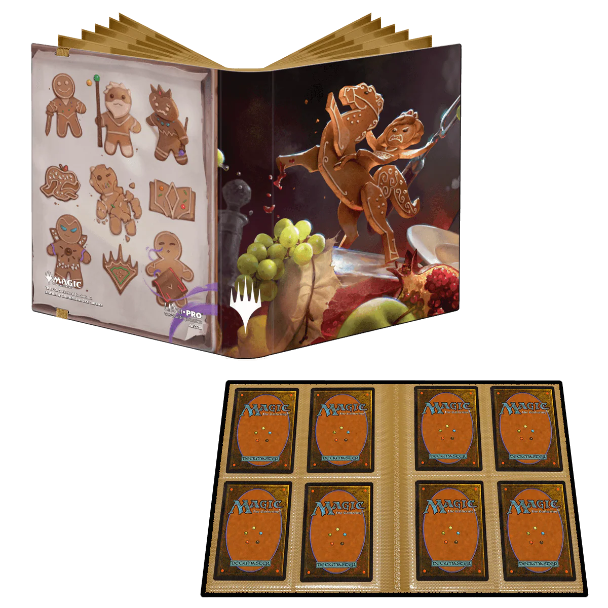 Wilds of Eldraine Syr Ginger, the Meal Ender Cookie Tray 4-Pocket PRO-BINDER® for Magic: The Gathering - Image 2