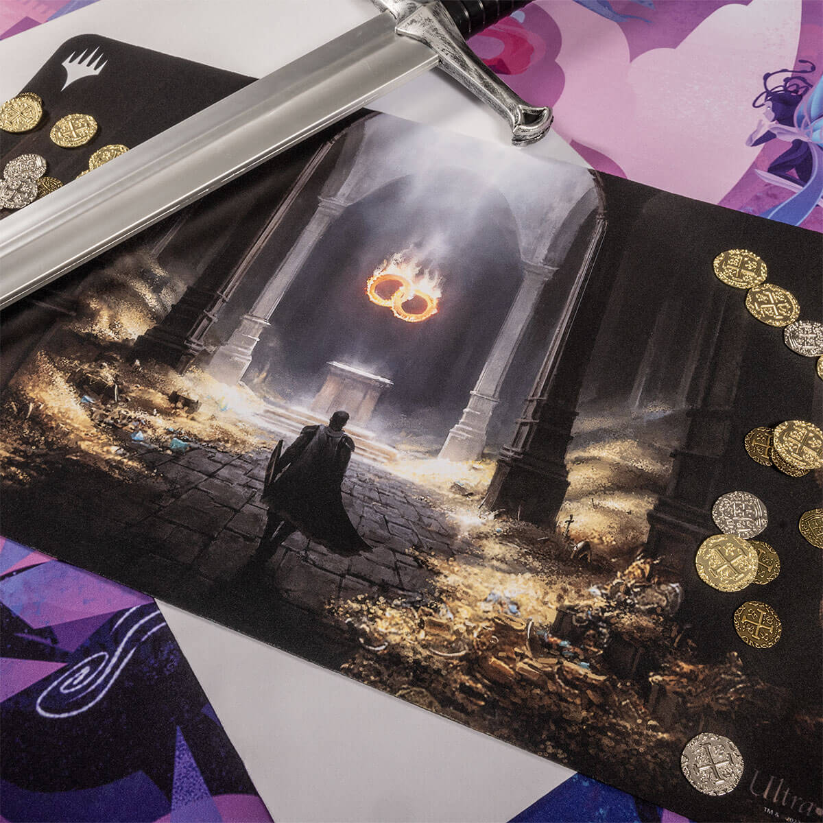 Wilds of Eldraine Virtue of Loyalty Standard Gaming Playmat for Magic: The Gathering - Image 2