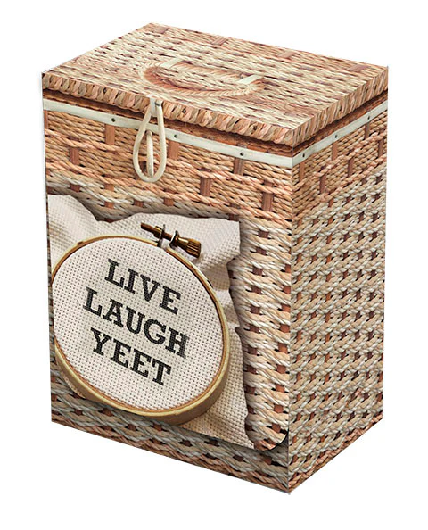 Live Laugh Yeet Card Box