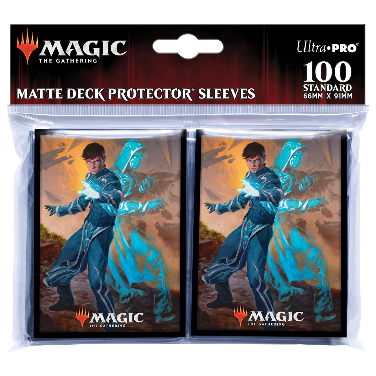 Zendikar Rising Jace, Mirror Mage Standard DECK PROTECTOR® Sleeves (100ct) for Magic: The Gathering - Image 2