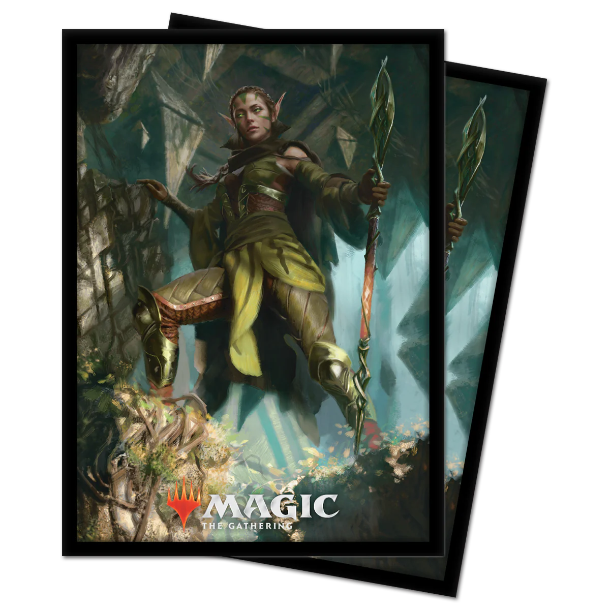 Zendikar Rising Nissa of Shadowed Boughs Standard DECK PROTECTOR® Sleeves (100ct) for Magic: The Gathering